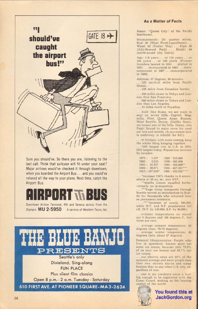 Seattle Guide 1969