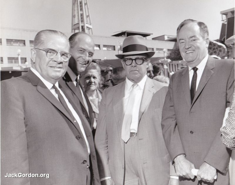 Labor leaders and politicians in Seattle, Sept. 3, 1962