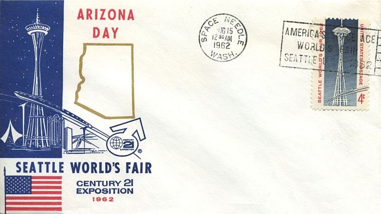 Arizona State Day Commemorative Cover