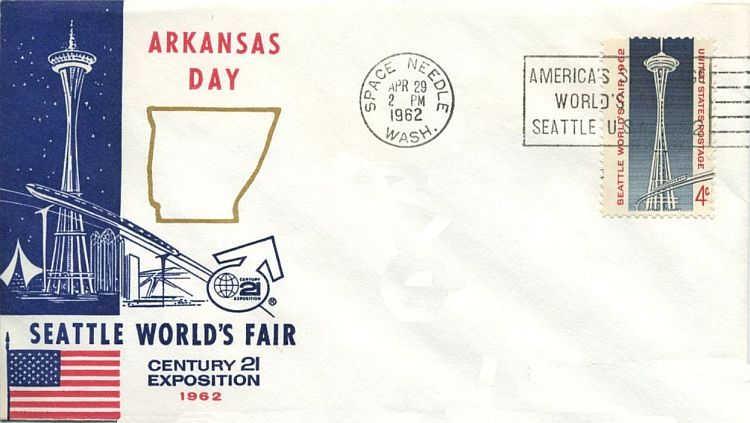 Arkansas State Day Commemorative Cover