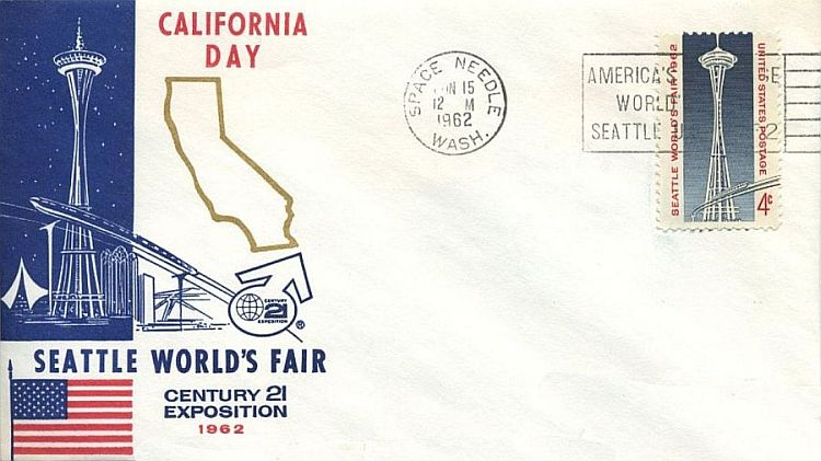 California State Day Commemorative Cover