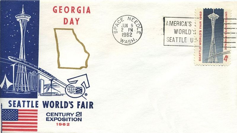 Georgia State Day Commemorative Cover