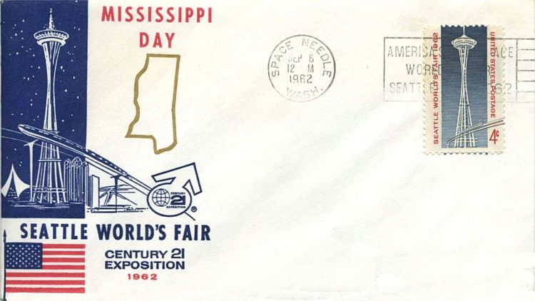 Mississippi State Day Commemorative Cover