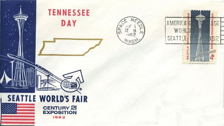 Tennessee State Day Commemorative Cover