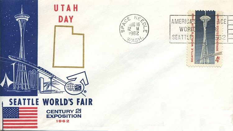 Utah State Day Commemorative Cover