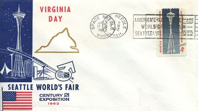 Virgina State Day Commemorative Cover