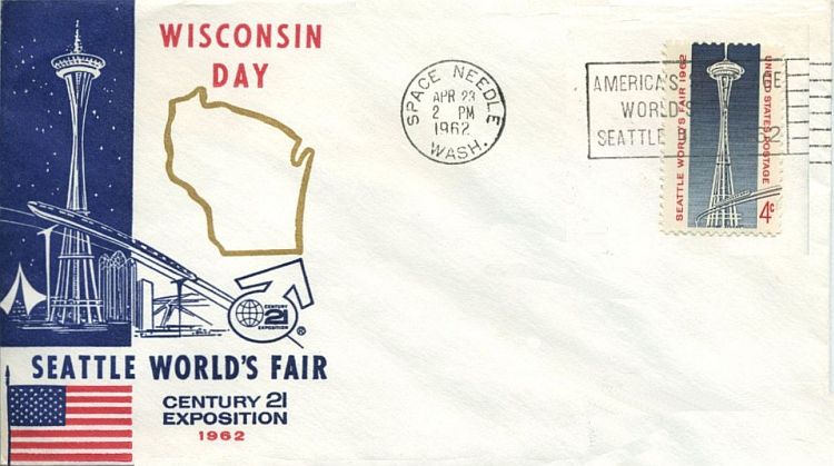 Wisconsin State Day Commemorative Cover