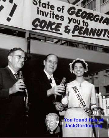 Have a Coke with Miss Georgia and Gov. Vandiver