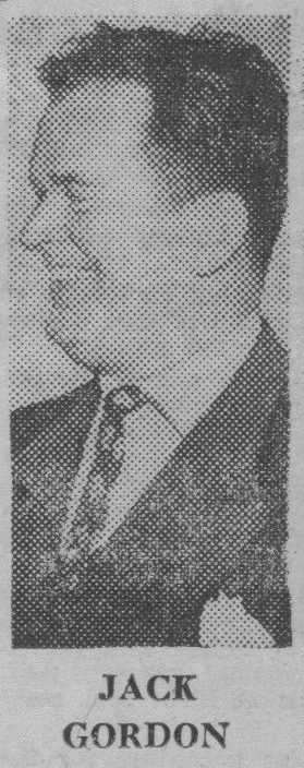 Jack Gordon, winner of Bunyan Award, 1953