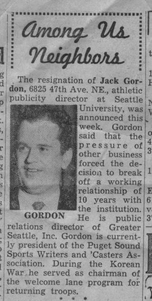 Jack Gordon 1957