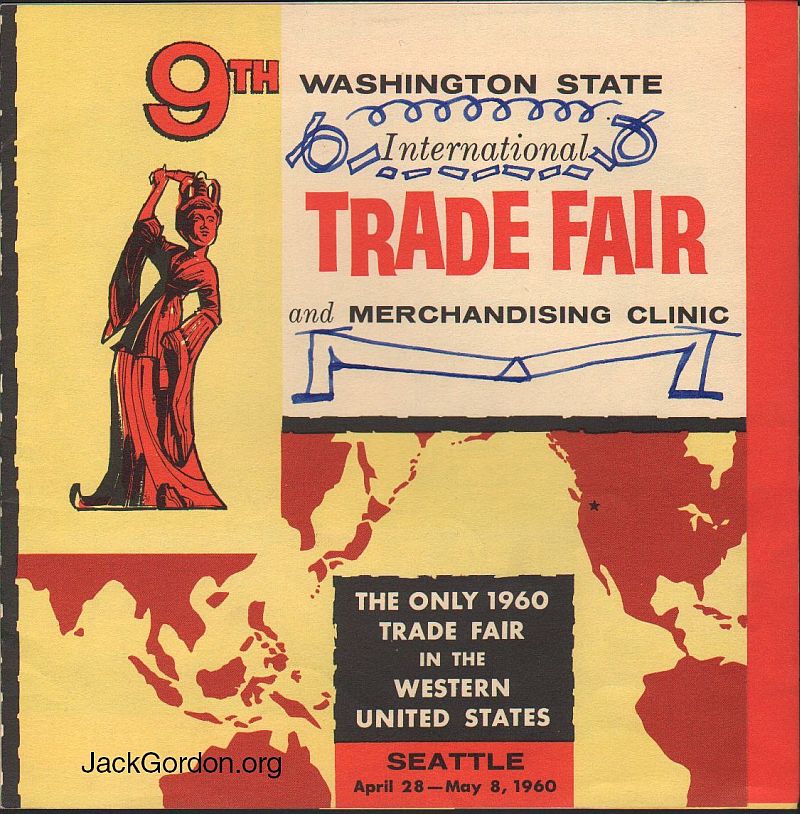 9th Washington International Trade Fair Sales Piece, Seattle, 1960