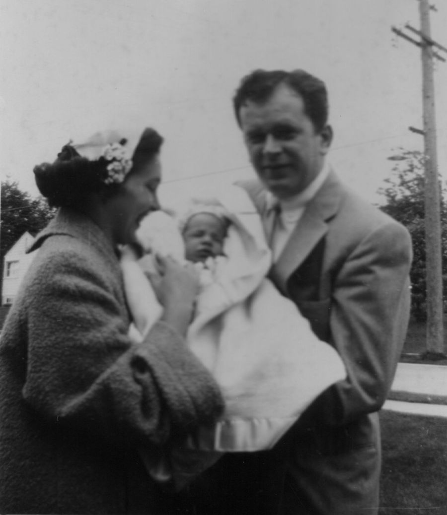 May 30, 1954, John's Baptismal Day photographs