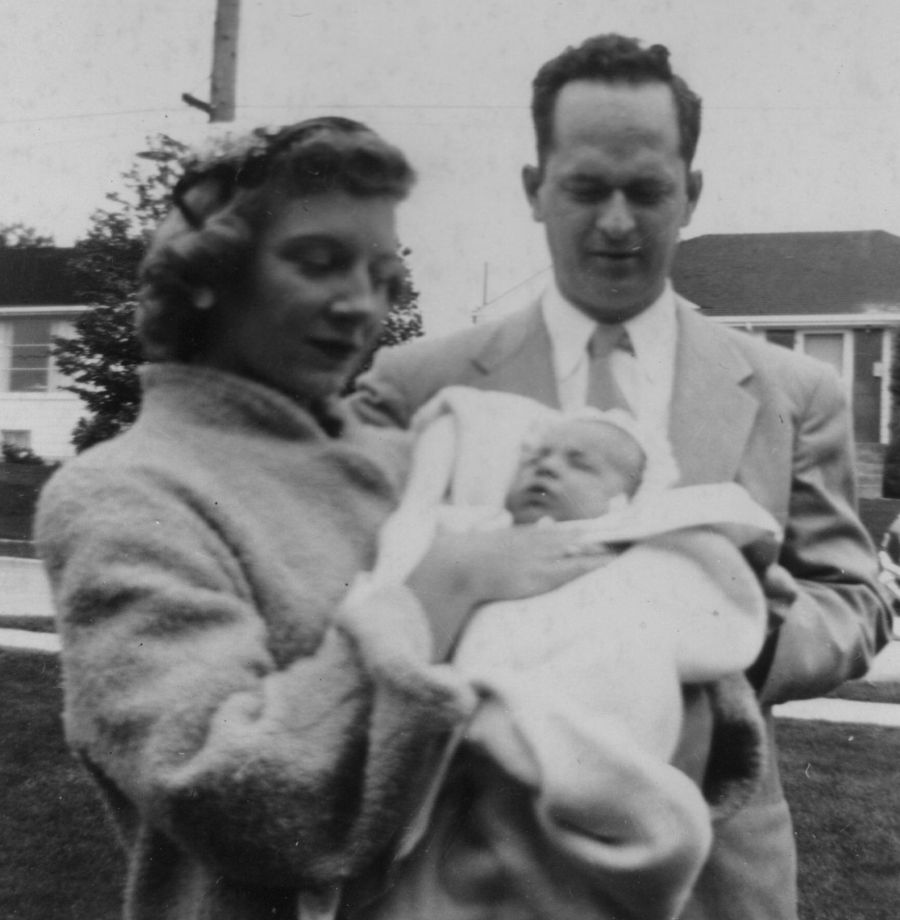 May 30, 1954, John's Baptismal Day photographs