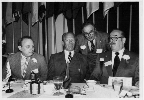 Ronald Reagan at Dinner, Seattle, 1969