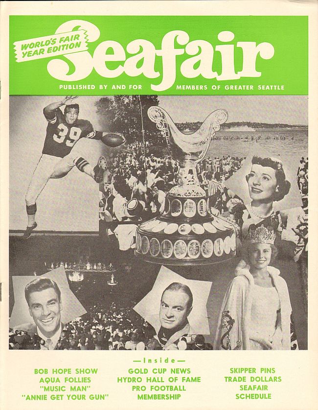 1962 Seafair Program Guide cover